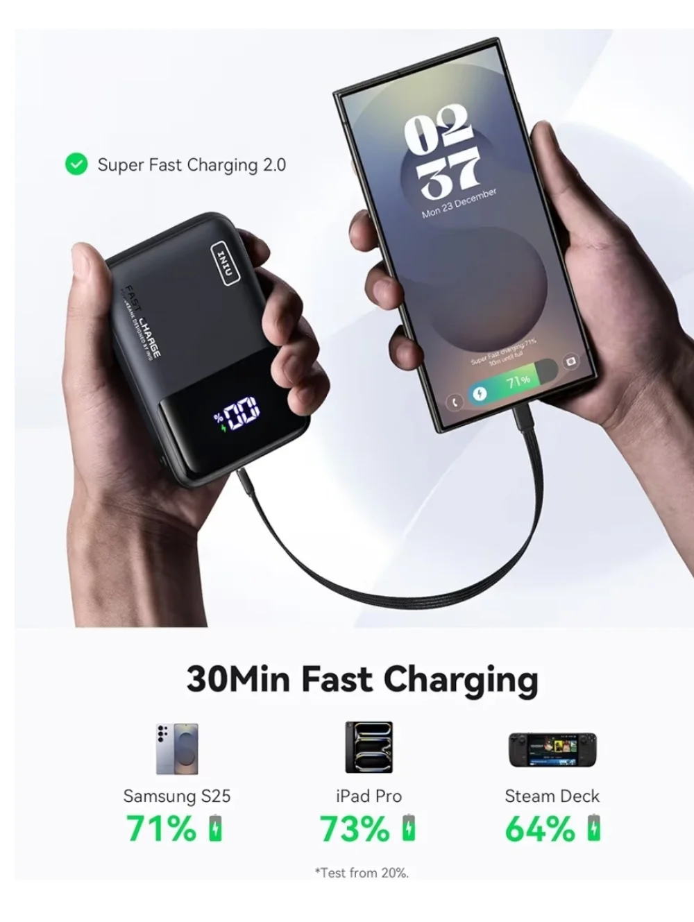 20000mAh INIU Power Bank